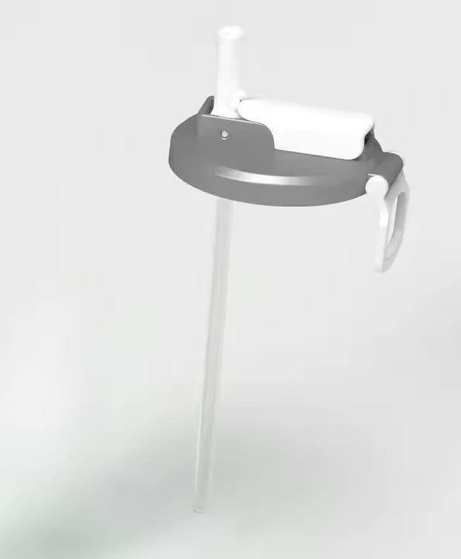 Soda Can Lid With Straw